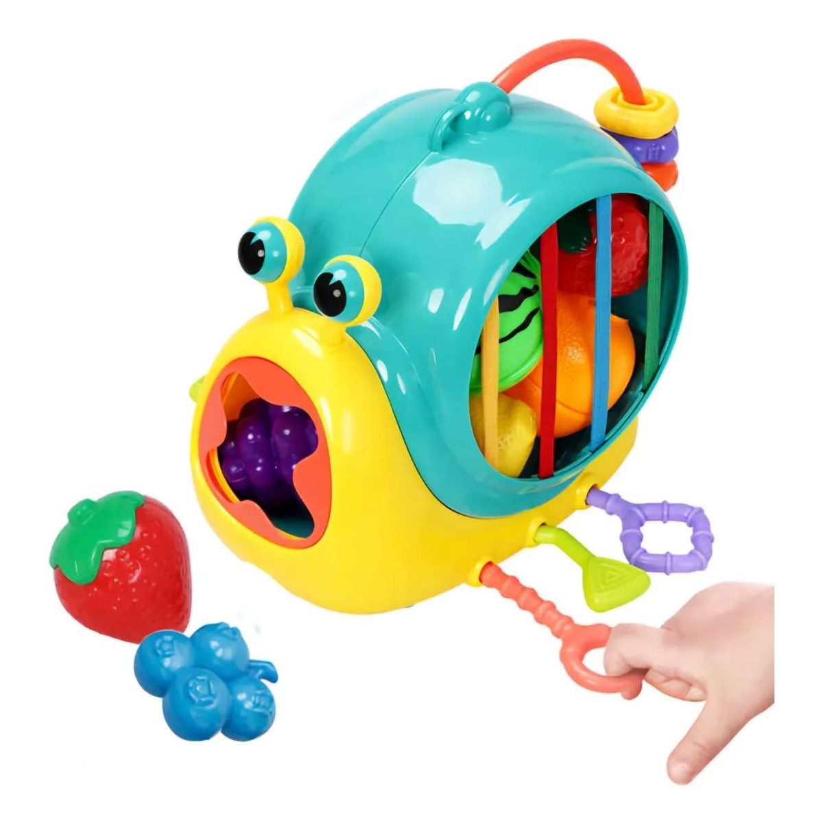 GENERICO - Juguete De Caracol Y Frutas De Encaje Didactico Para Bebes