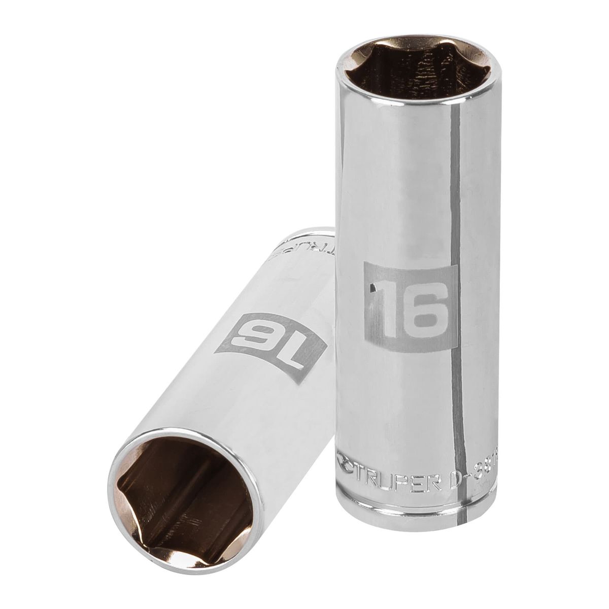 TRUPER - Dado 16mm Hexagonal Tubular Encastre de 3/8" 13776 Truper