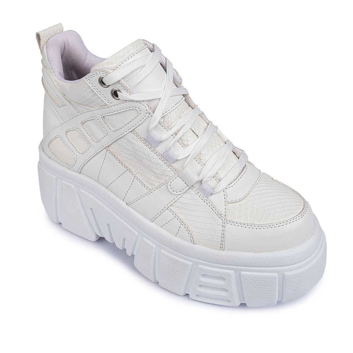 GENERICO - Zapatillas Tipo Bota Azayu Blanco para Mujer