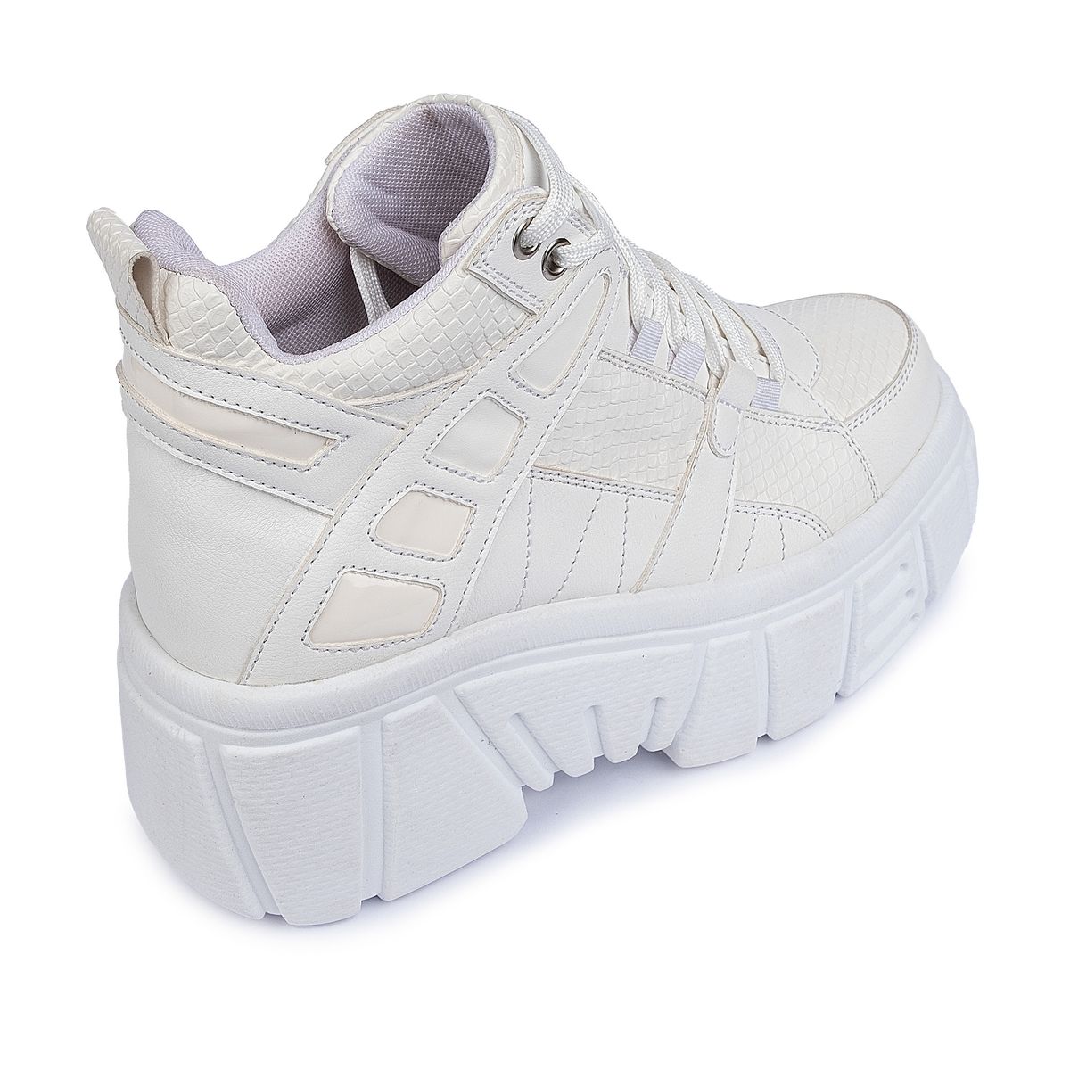 GENERICO - Zapatillas Tipo Bota Azayu Blanco para Mujer