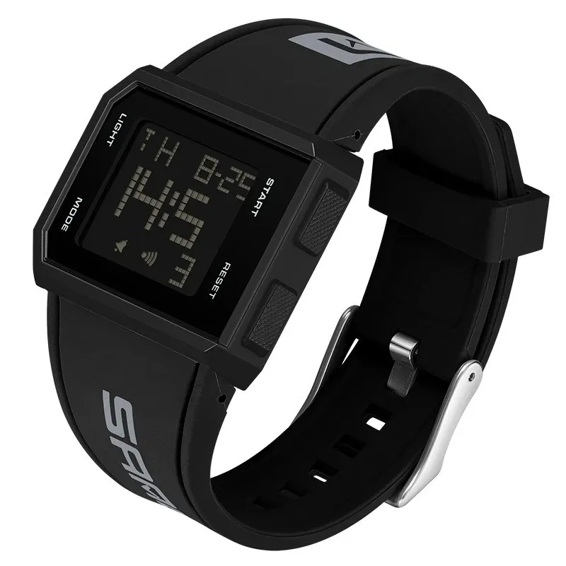 SANDA - Reloj Hombre Deportivo SANDA 9003 Digital Negro