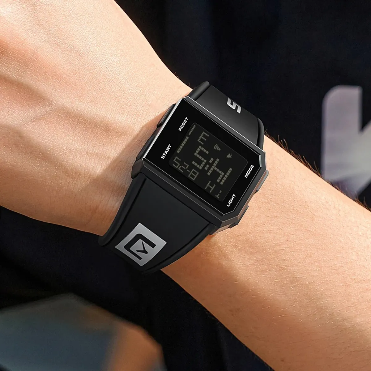 SANDA - Reloj Hombre Deportivo SANDA 9003 Digital Negro