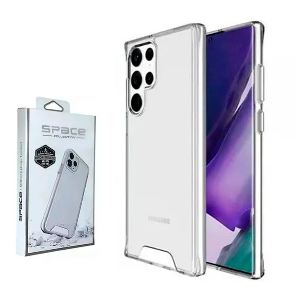 GENERICO - Case Space Para Samsung S25 Ultra Transparente