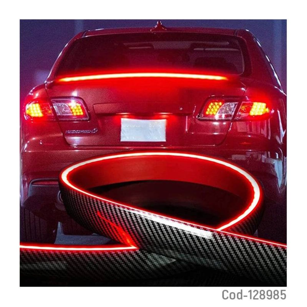 GENERICO - ALERÓN SPOILER LED UNIVERSAL - LED ROJO