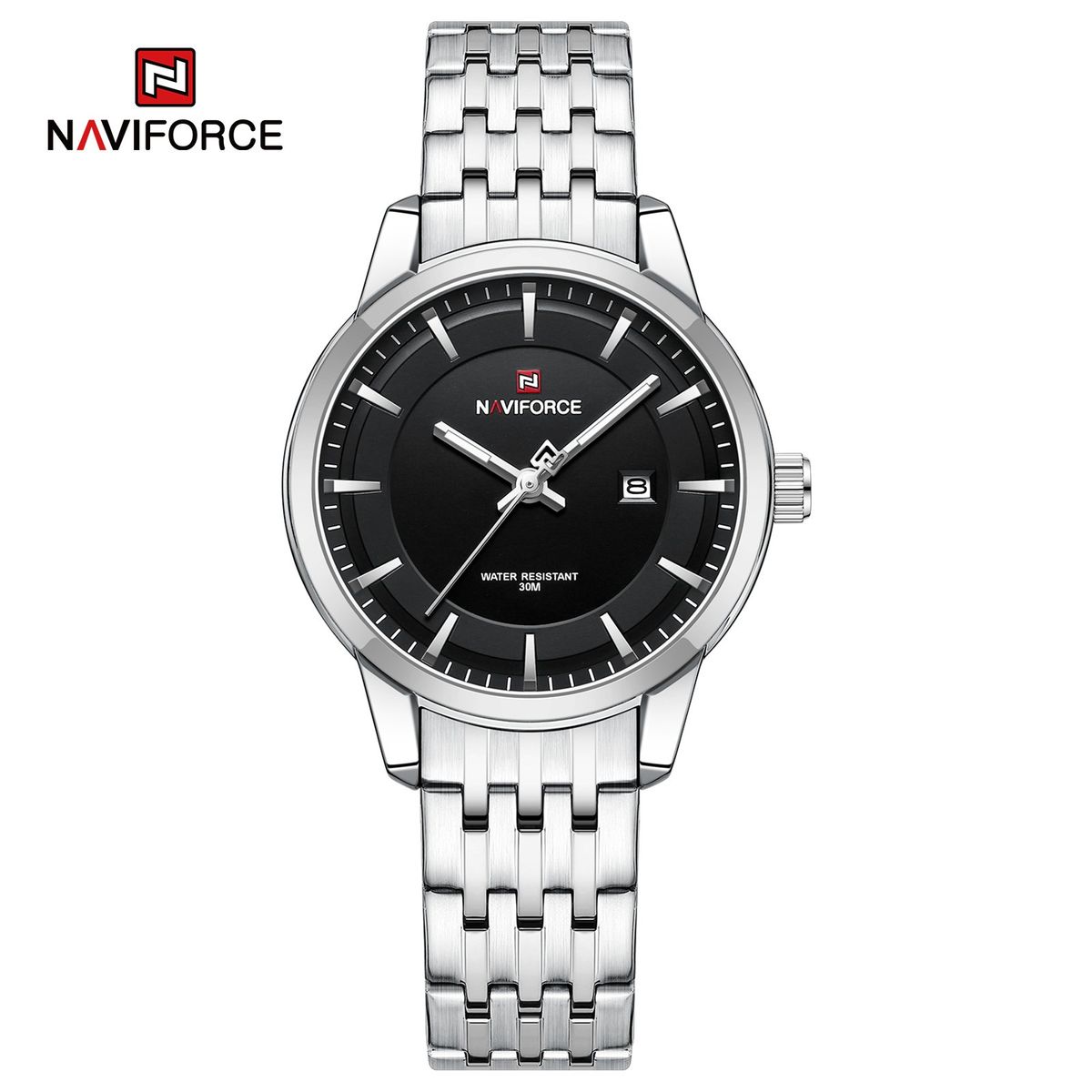 NAVIFORCE - Reloj Naviforce NF9228L Correa Acero Para Dama