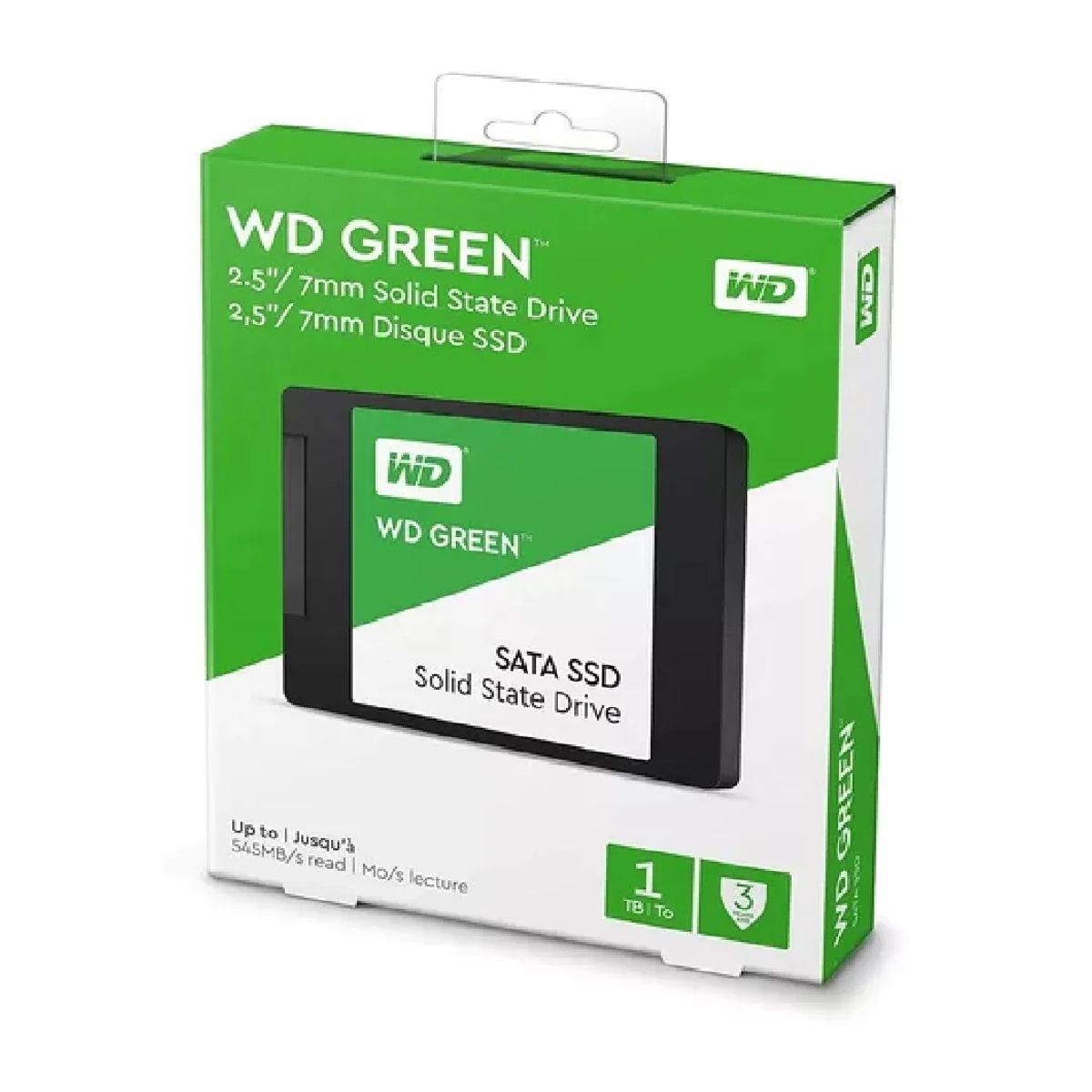 WESTER DIGITAL - Disco duro ssd WD Western Digital Green 1Tb sata
