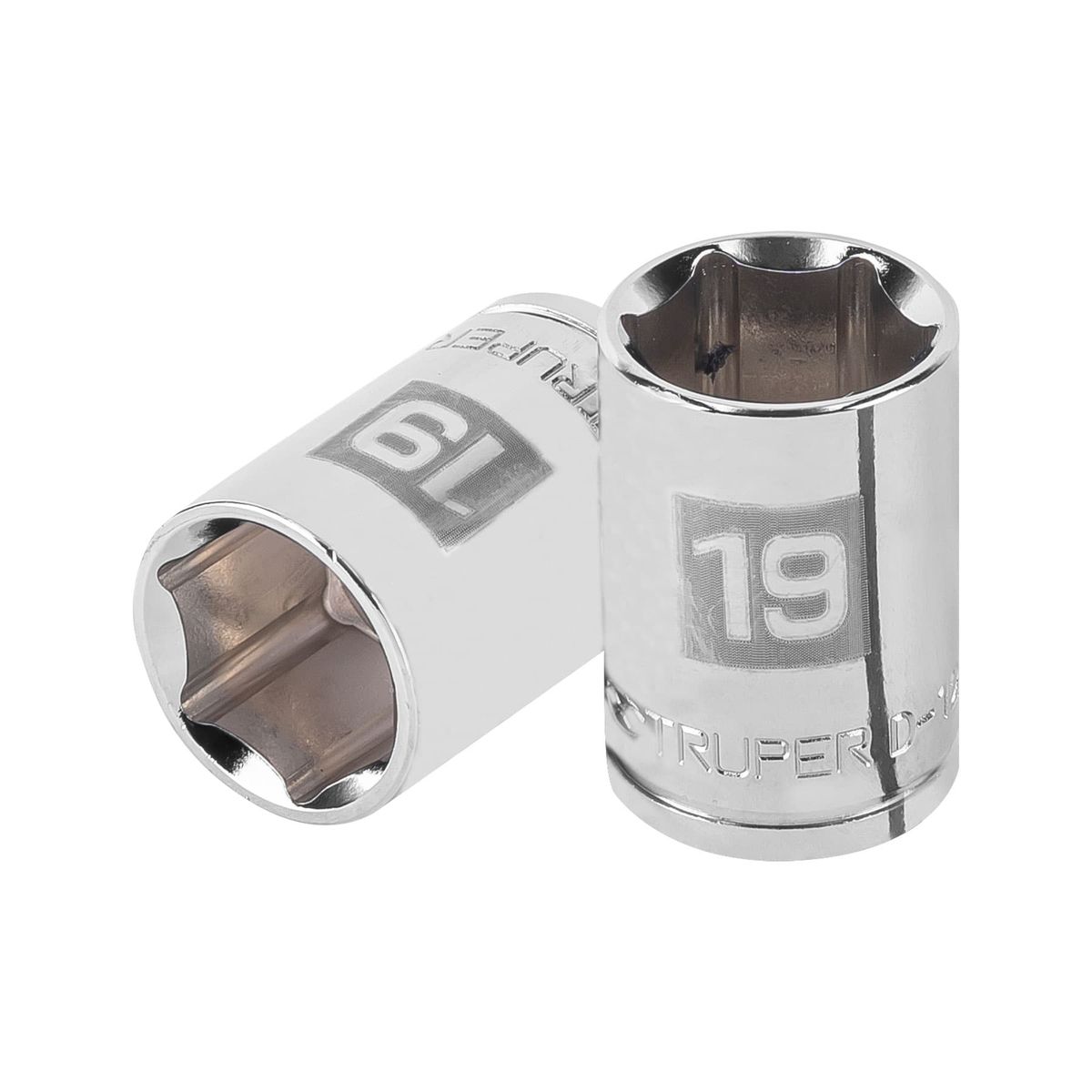 Truper - Dado 19mm Hexagonal  Encastre de 1/2" 13269 Truper
