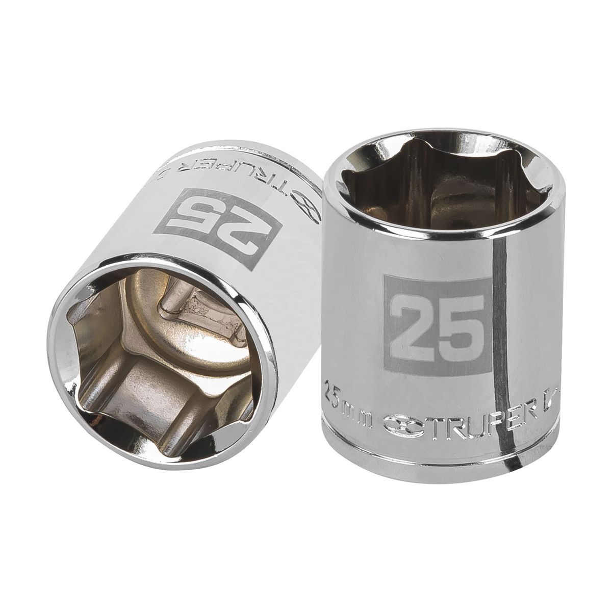 TRUPER - Dado 25mm Hexagonal  Encastre de 1/2" 13275 Truper
