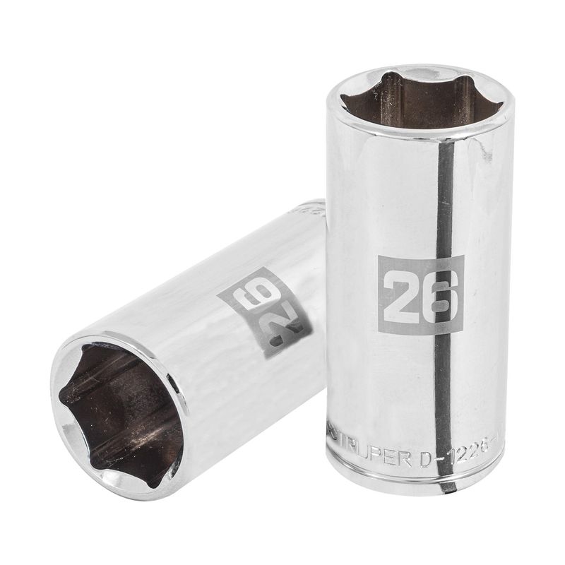 TRUPER - Dado 26mm Hexagonal Tubular Encastre de 1/2" 101014 Truper