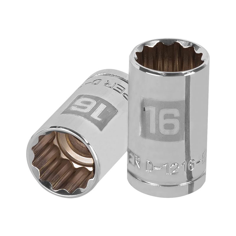 TRUPER - Dado 16mm Poligonal Encastre de 1/2" 13530 Truper