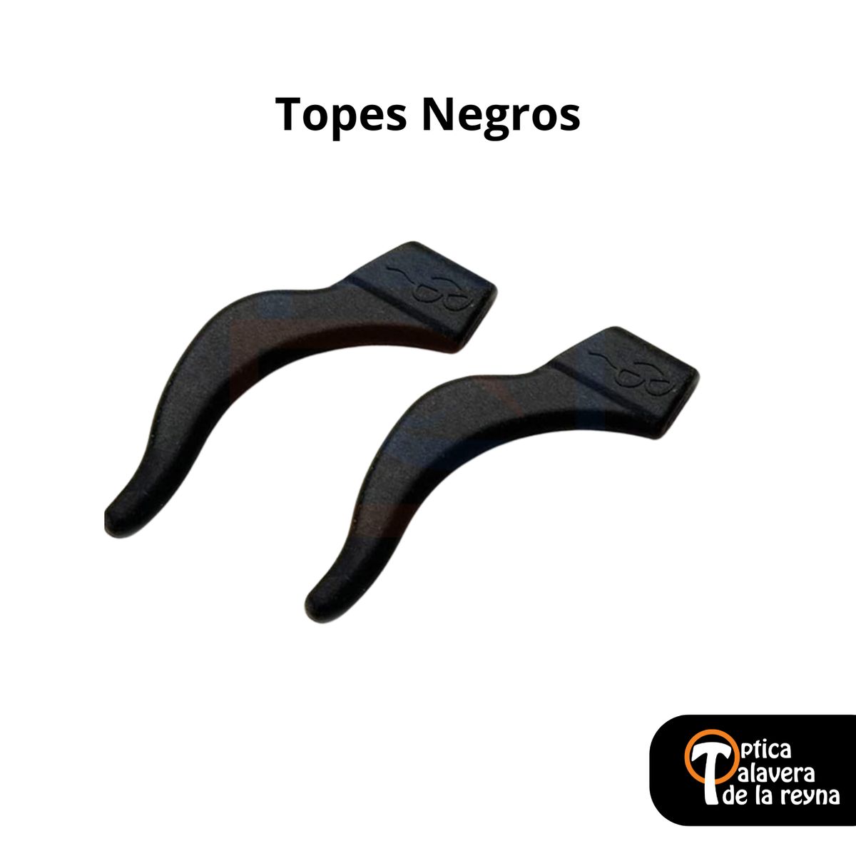 GENERICO - Topes de silicona para lentes color negro