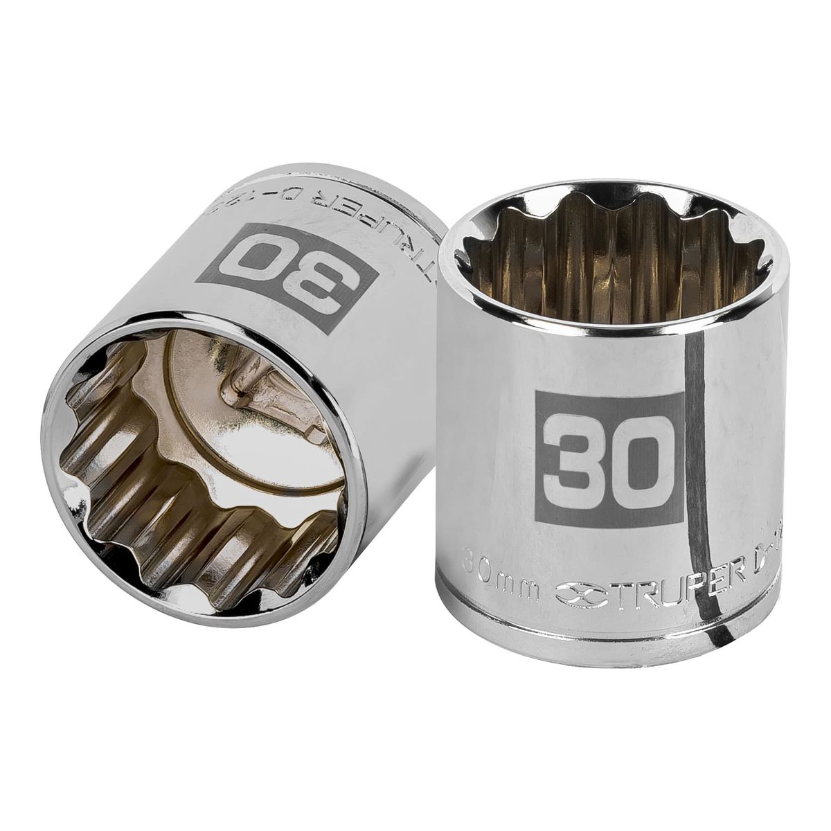 Dado 30mm Poligonal Encastre de 1/2" 13544 Truper, marca Truper - Foto Principal