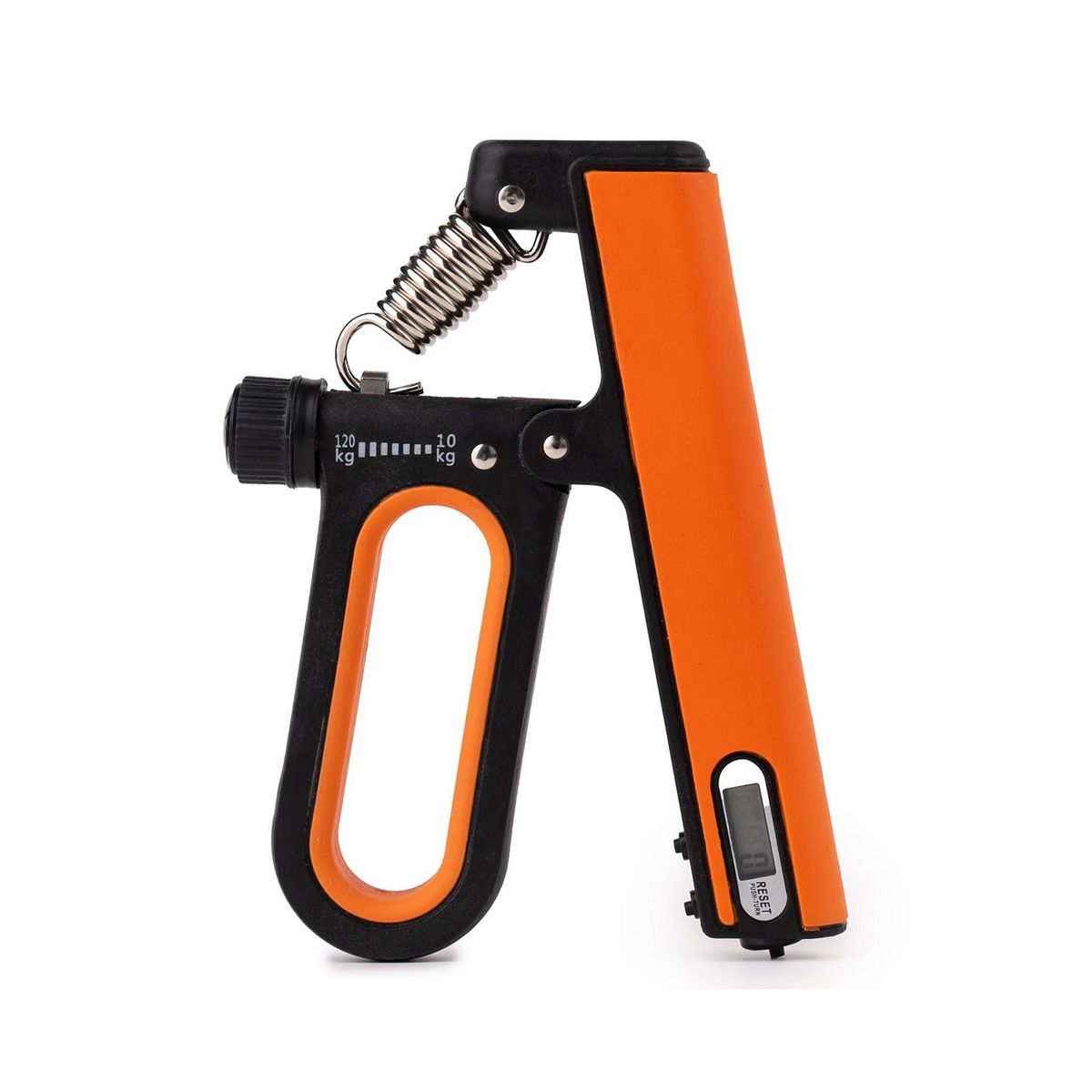 GENERICO - Hand Grip Regulable Con Contador Temporizador Dígital Orange