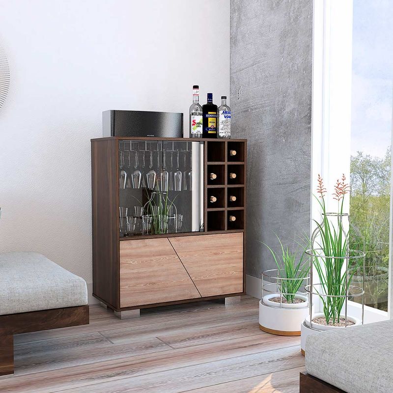 GENERICO - BAR MANHATTAN CAFÉ-MIEL   - ENVÍO ARMADO Y MELAMINA 18mm