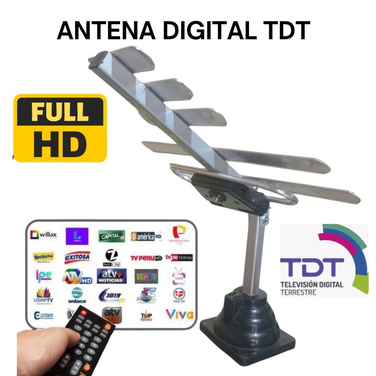 GENERICO - Antena Digital para la señal TDT  MODELO L025K.