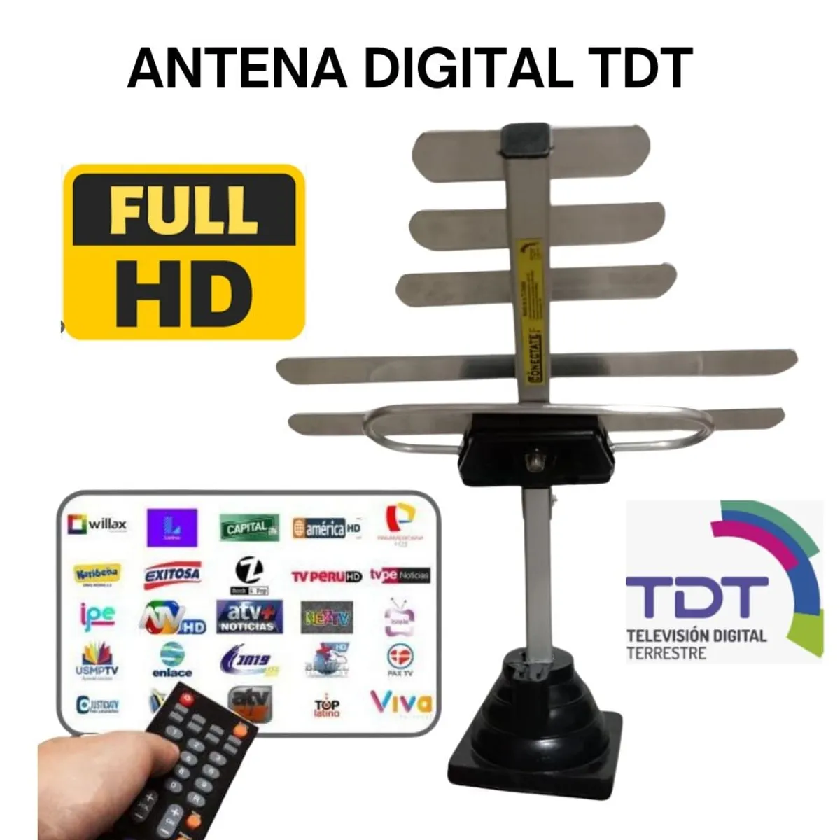 GENERICO - Antena Digital para la señal TDT  MODELO L025K.