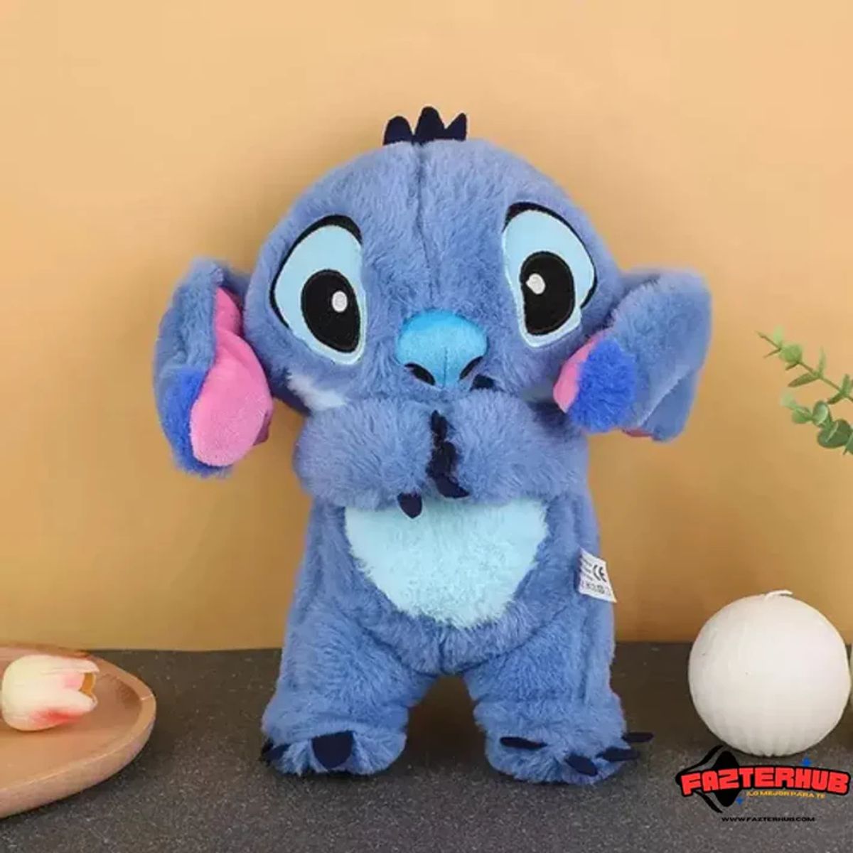 PRO - Peluche Stitch Con Sonidos Luces y Respiración Disney