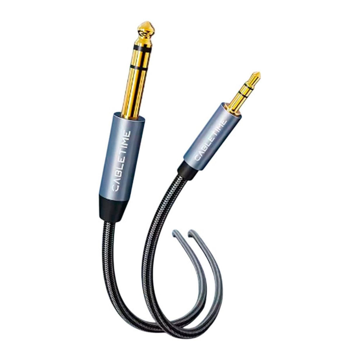 VENTION - Cable PREMIUM 35mm 635mm PLUG Aux 5m Estereo Nylon PC Android