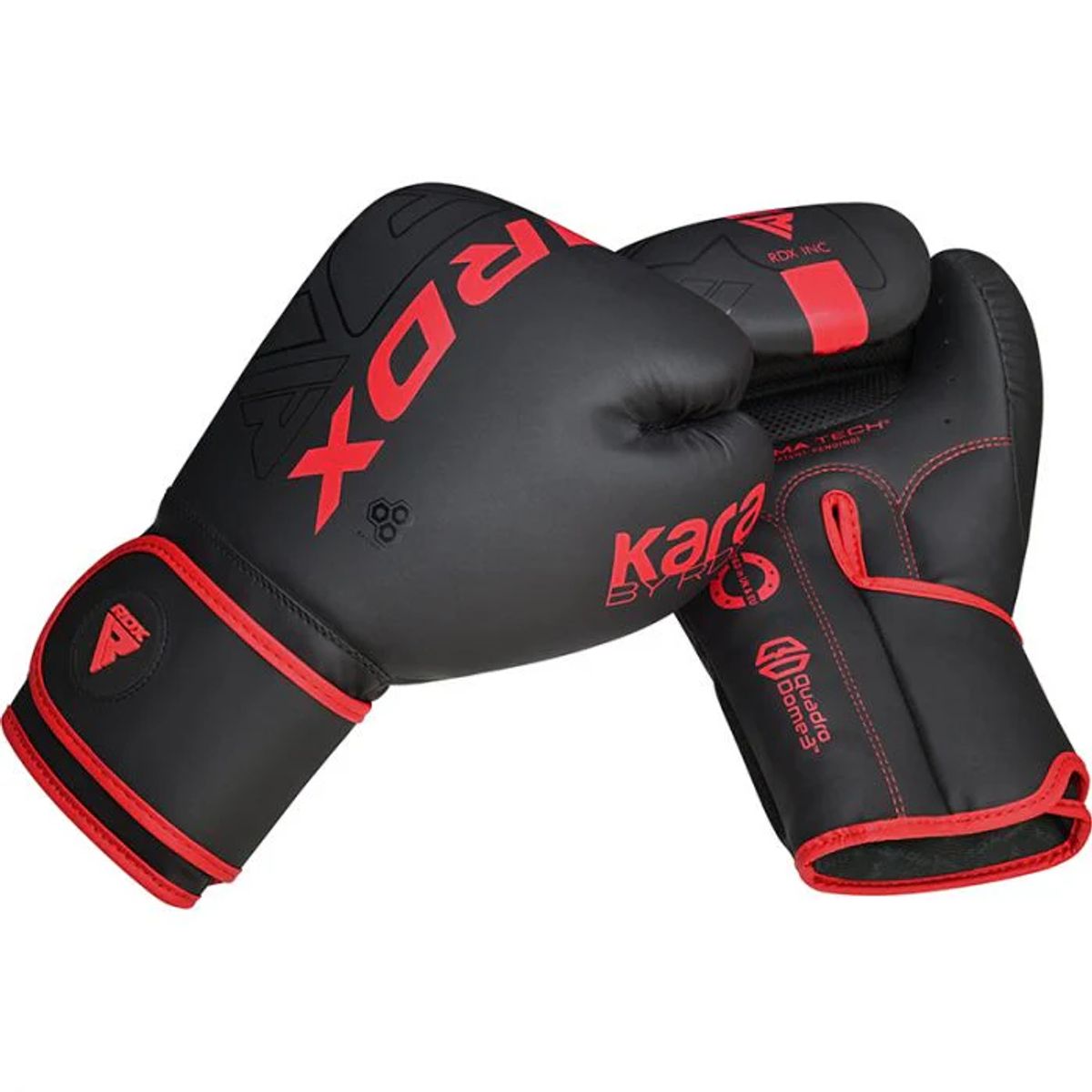 RDX - Guantes de Boxeo Kara F6 14OZ - Rojo