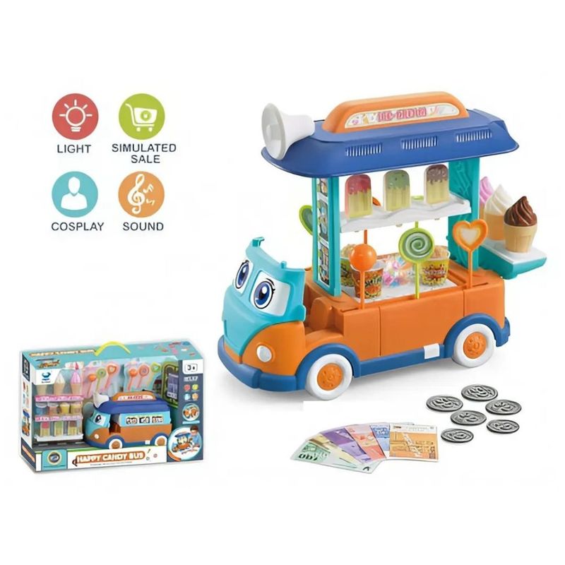 GENERICO - Set Didáctico Interactivo Camión De Helados Feliz