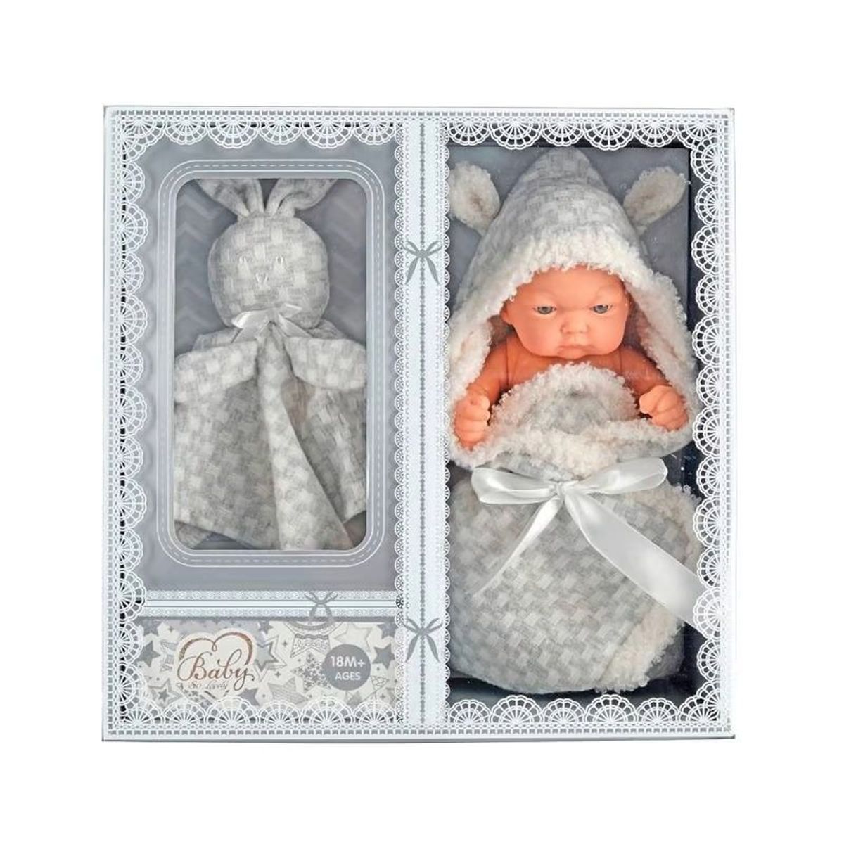 GENERICO - Muñeca Bebe Real Recien Nacida