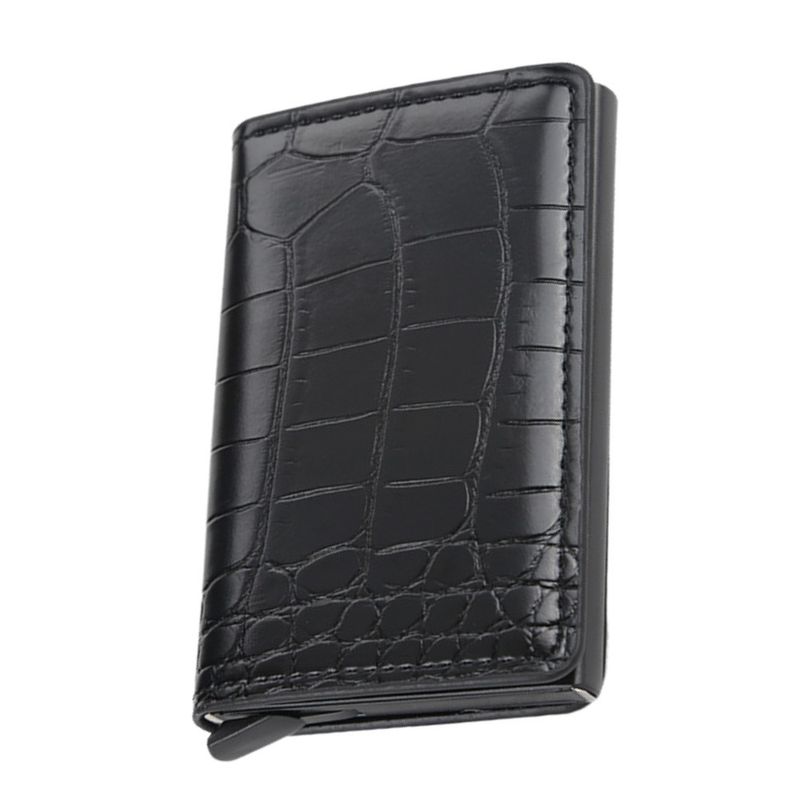 BAELLERRY - TARJETERO Y BILLETERA POP UP K9130 DE CUERO VEGANO