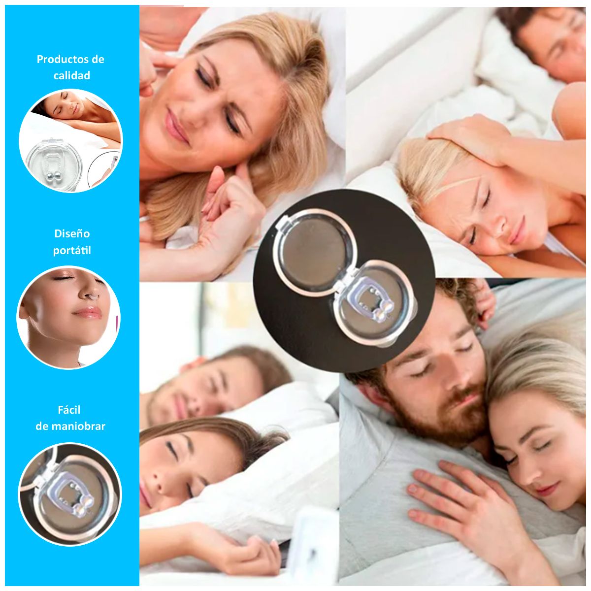 GENERICO - Pinza nasal anti ronquidos