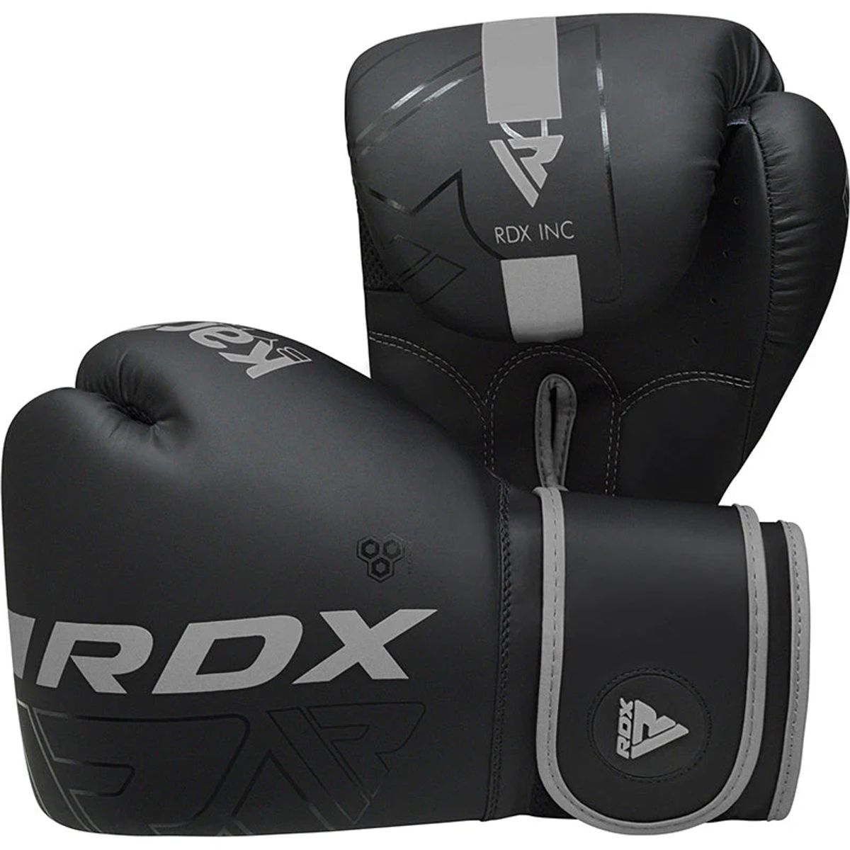 RDX - Guantes de Boxeo Kara F6 12OZ - Plata