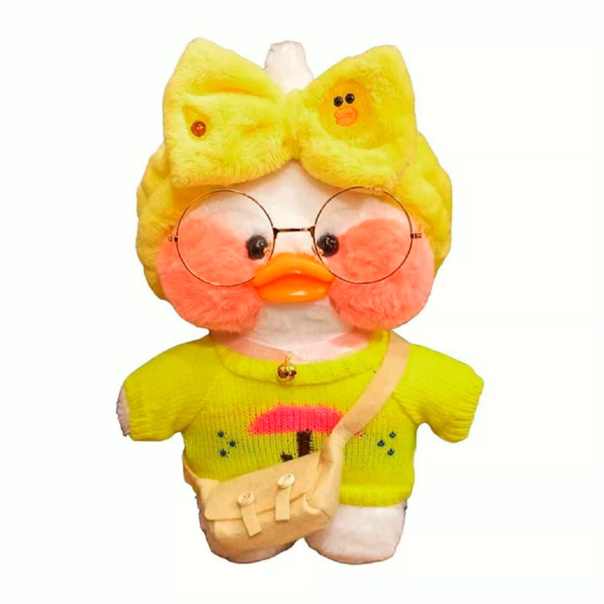 GENERICO - Juguete Peluche De Patito Lalafanfan Kawaii 30 Cm