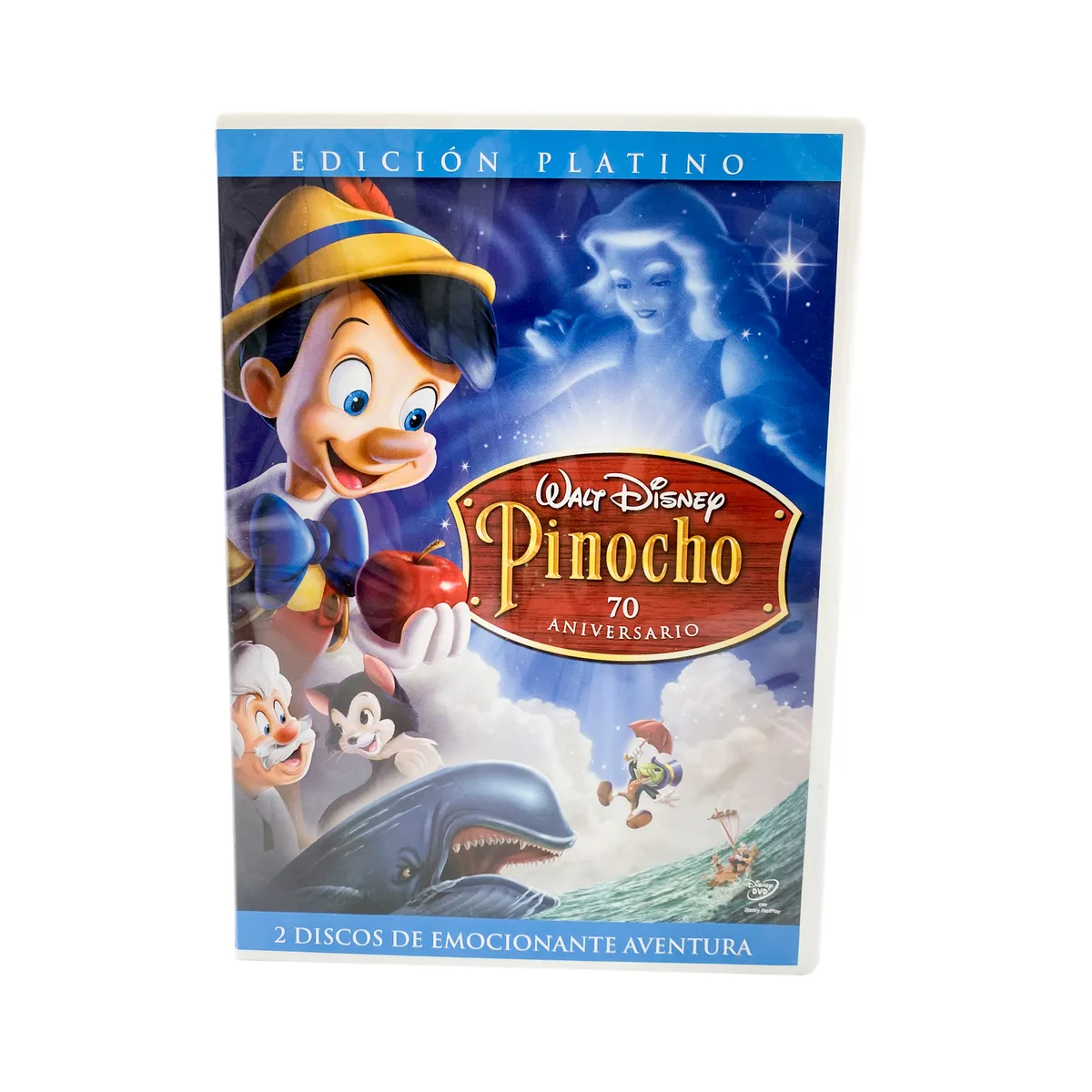 DISNEY - Dvd Original Pinocho Disco Doble