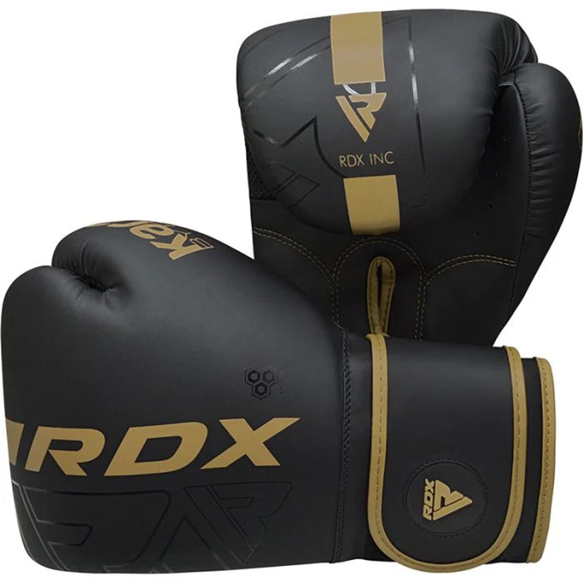RDX - Guantes de Boxeo Kara F6 10OZ - Dorado
