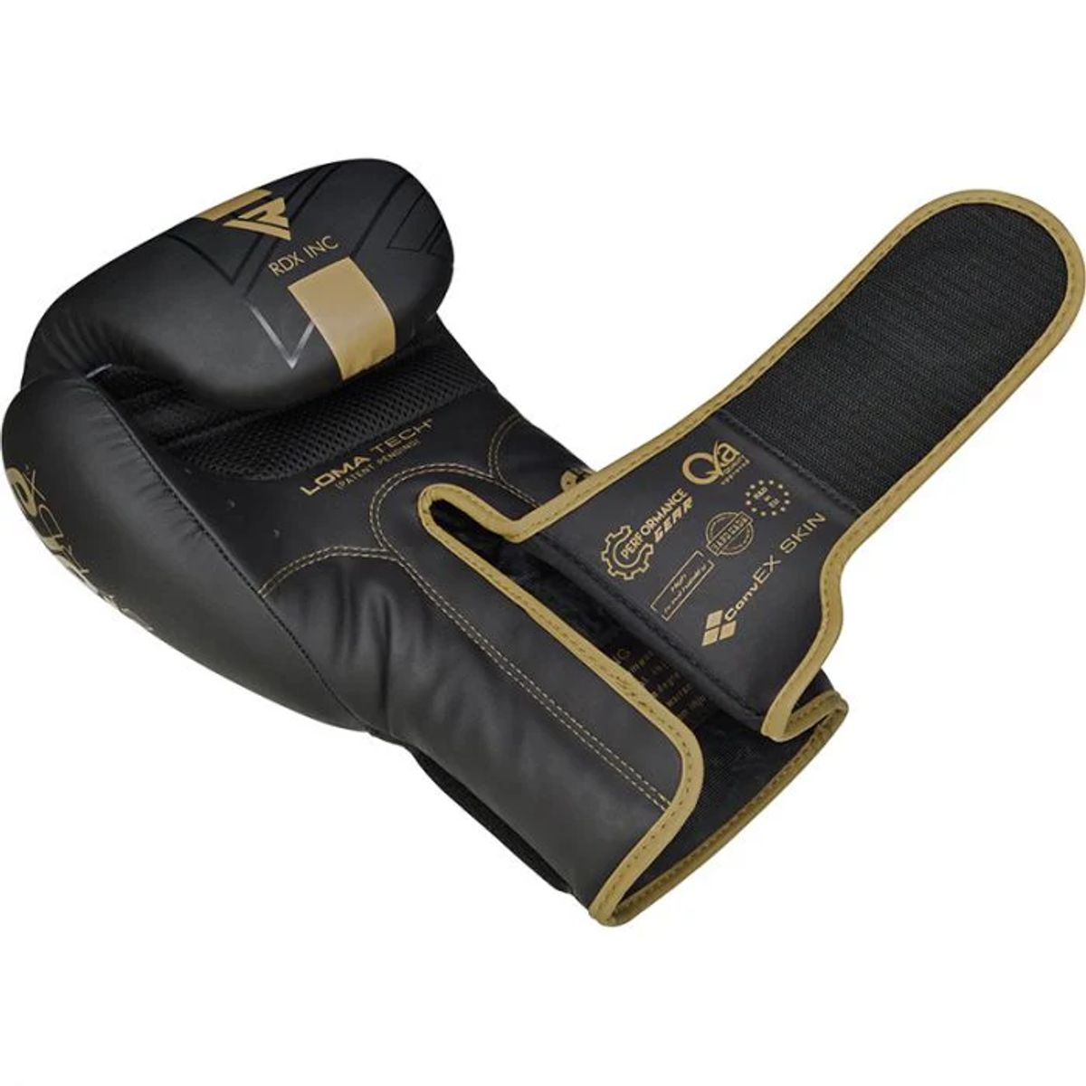 RDX - Guantes de Boxeo Kara F6 14OZ - Dorado