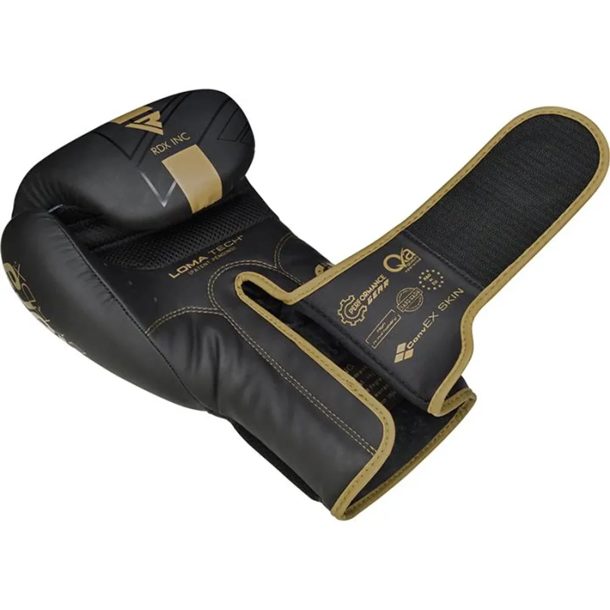 RDX - Guantes de Boxeo Kara F6 12OZ - Dorado