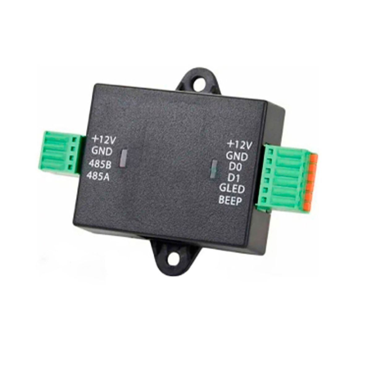 ZKTECO - CONVERTIDOR ZKTECO RS485 A 4 ENTRADAS AUX NEGRO PN ZK-WR485