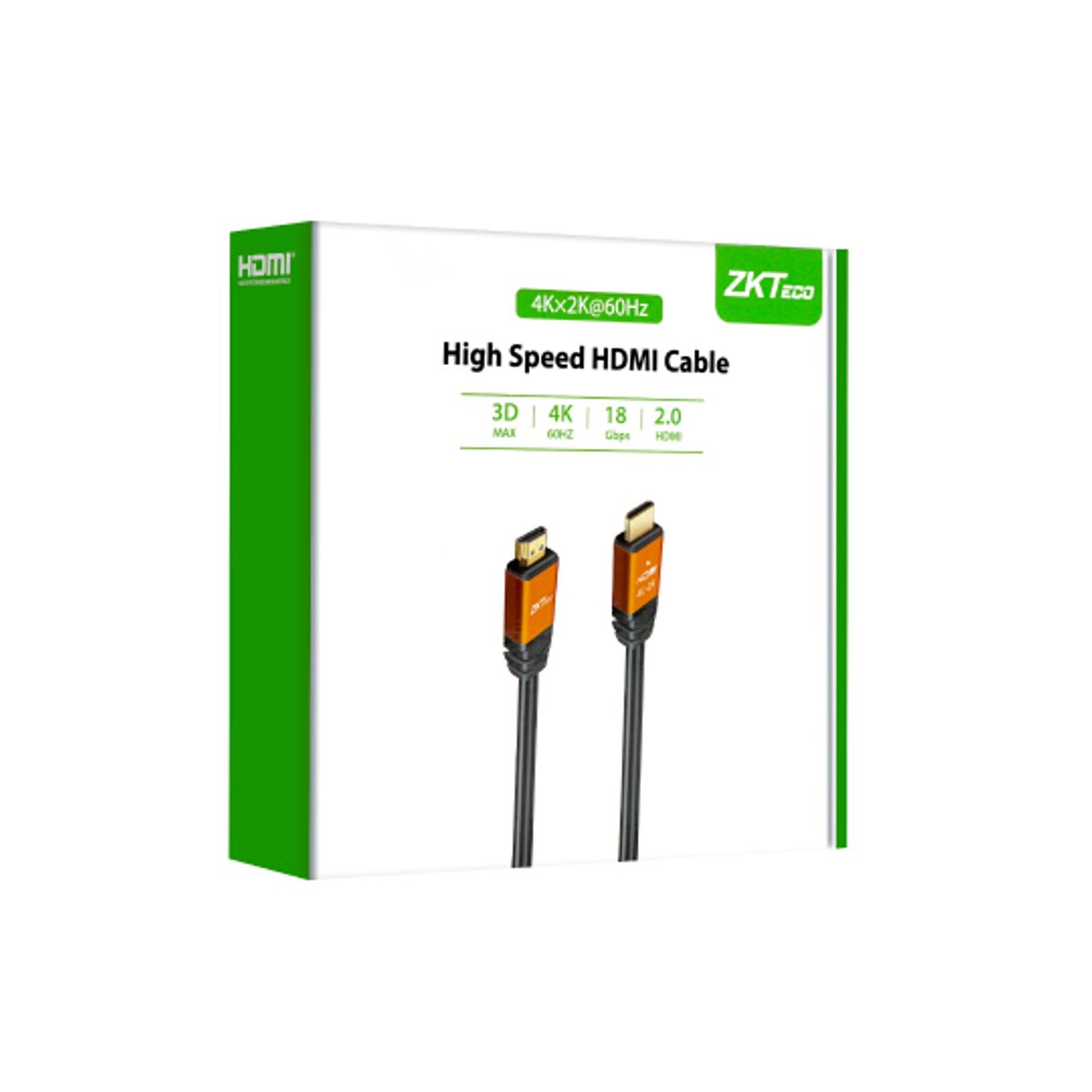 ZKTECO - CABLE HDMI ZKTECO 10 METROS NEGRO PN ZK-10HD-C