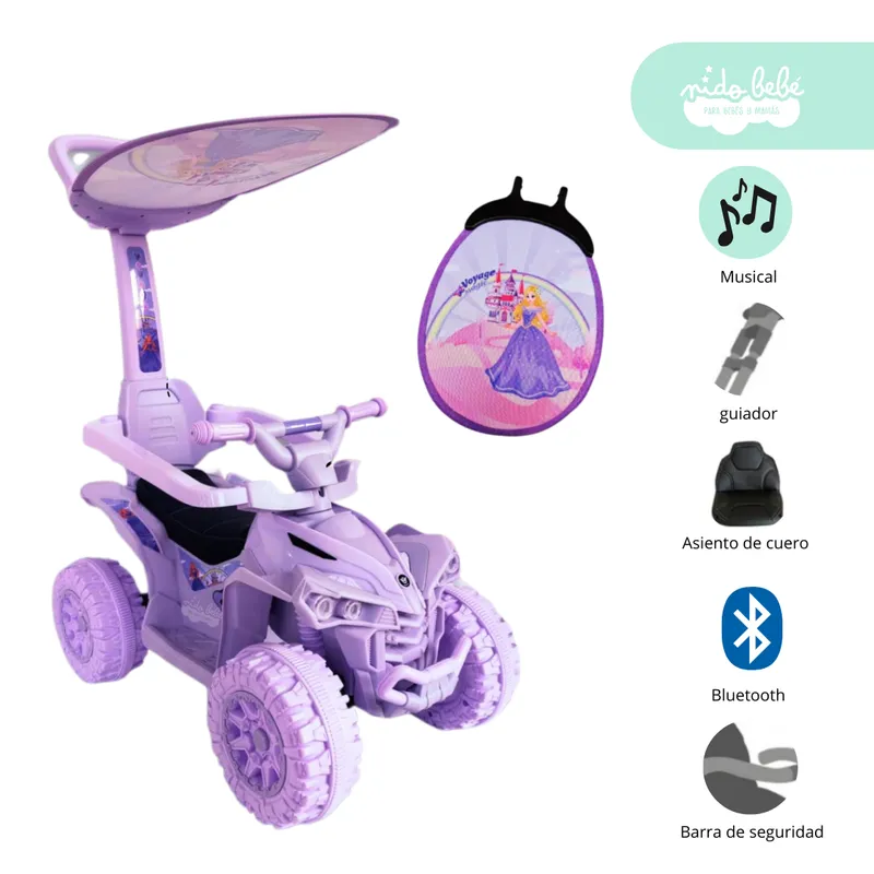 GENERICO - Carrito BUGGY de niña Modelo JUXXY PRINCESS