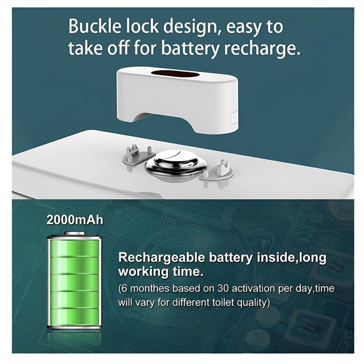 GENERICO - Sensor Livetrend para tanque de inodoro sin contacto