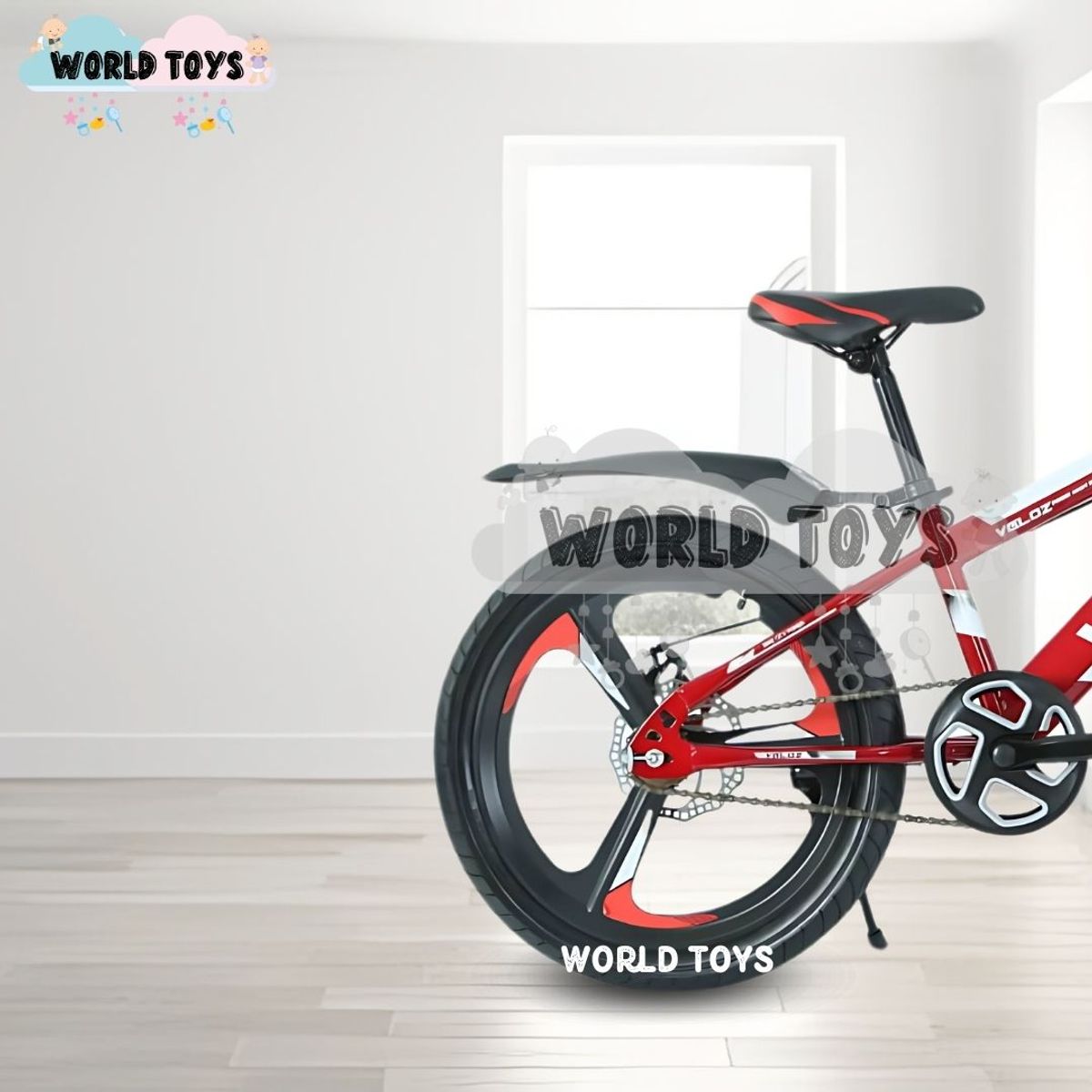 VELOX - Bicicleta Para Niño Aro 16 «PALMEIRA ASPA II» Red