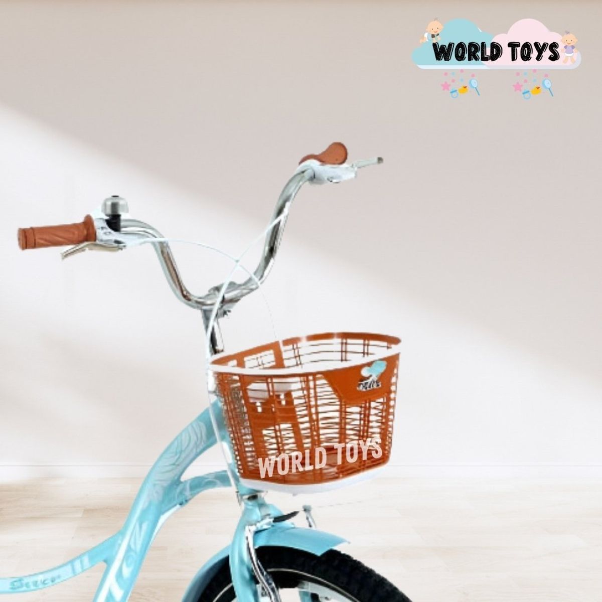 VELOX - Bicicleta Para Niña Aro 16 «LADY» Turquesa