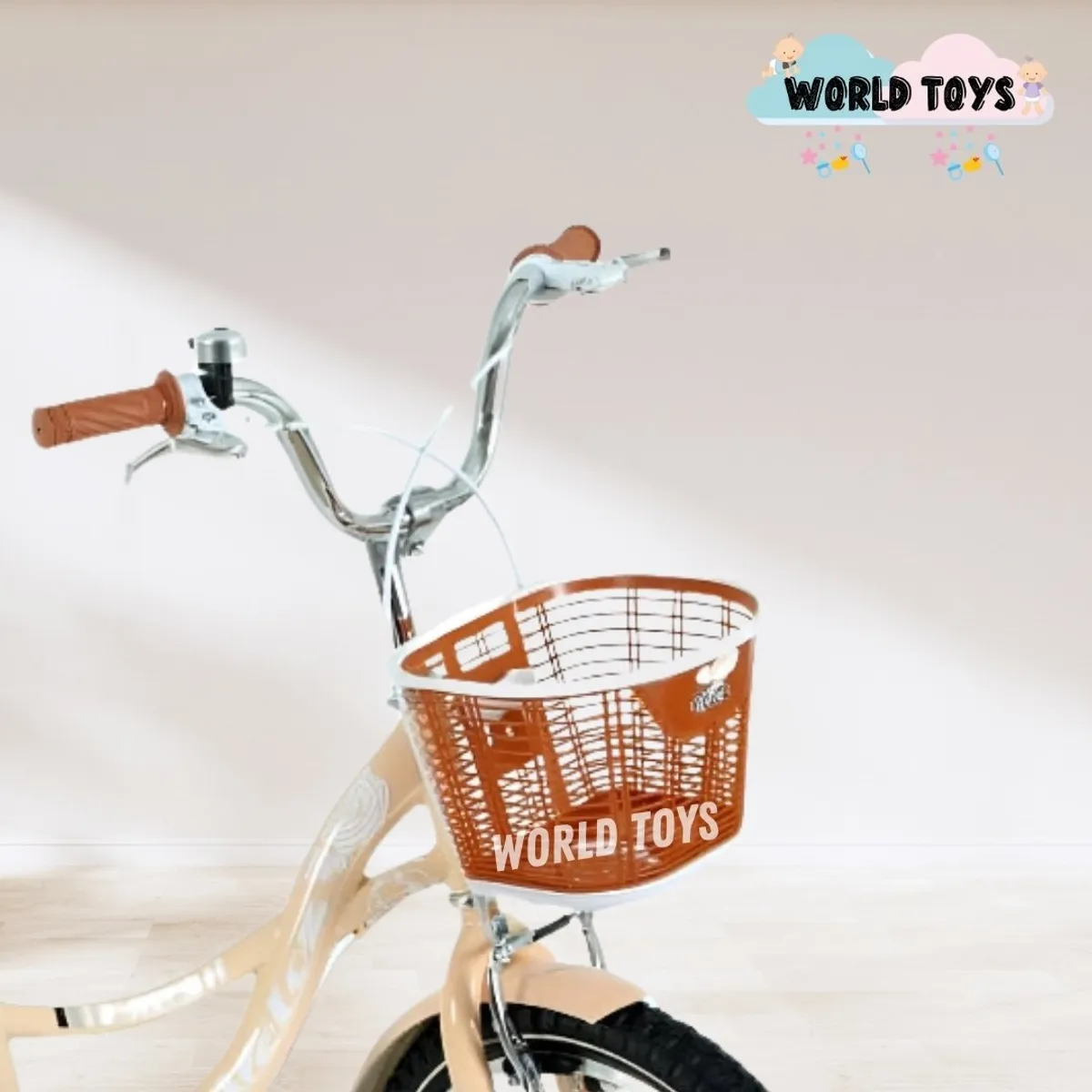 VELOX - Bicicleta Para Niña Aro 16 «LADY» Beige