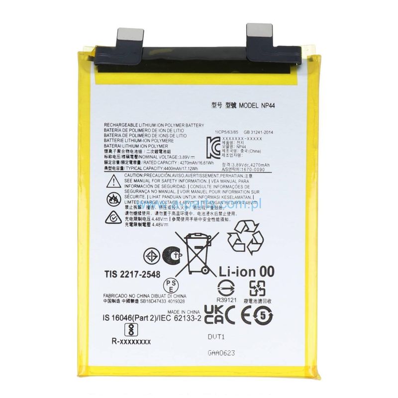 GENERICO - BATERIA  Moto Edge 30 Fusion y Edge 40   TORIGINAL-SM NUEVO