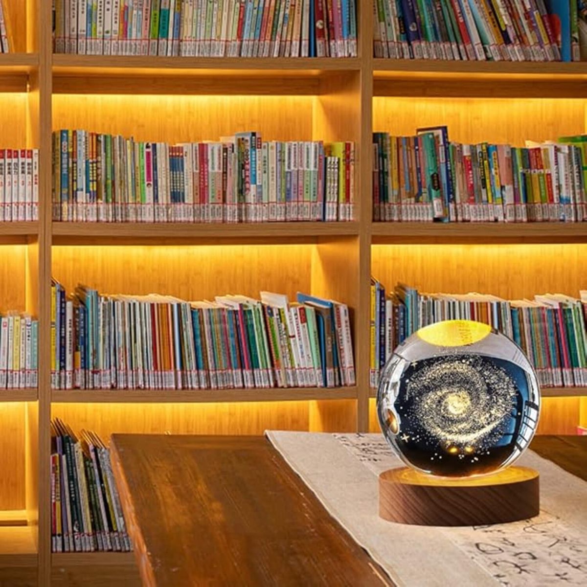 GENERICO - Lampara Diseño 3D Modelo Via Lactea Esfera Adorno Decoración