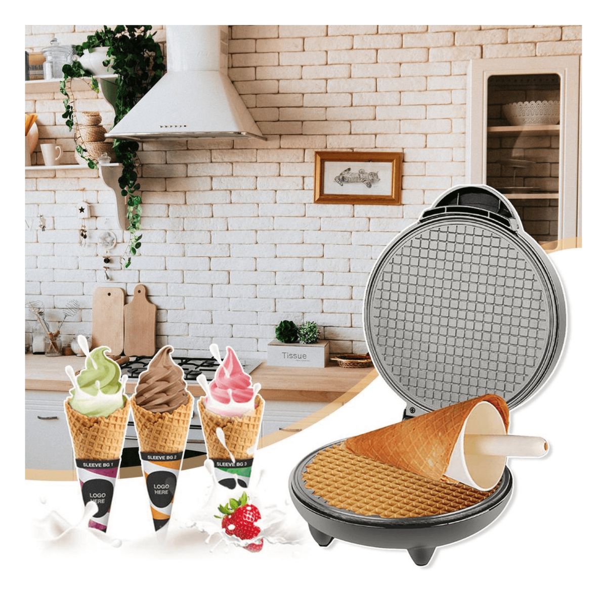 RAFF - RAFF Conos de Helado Perfectos en Minutos