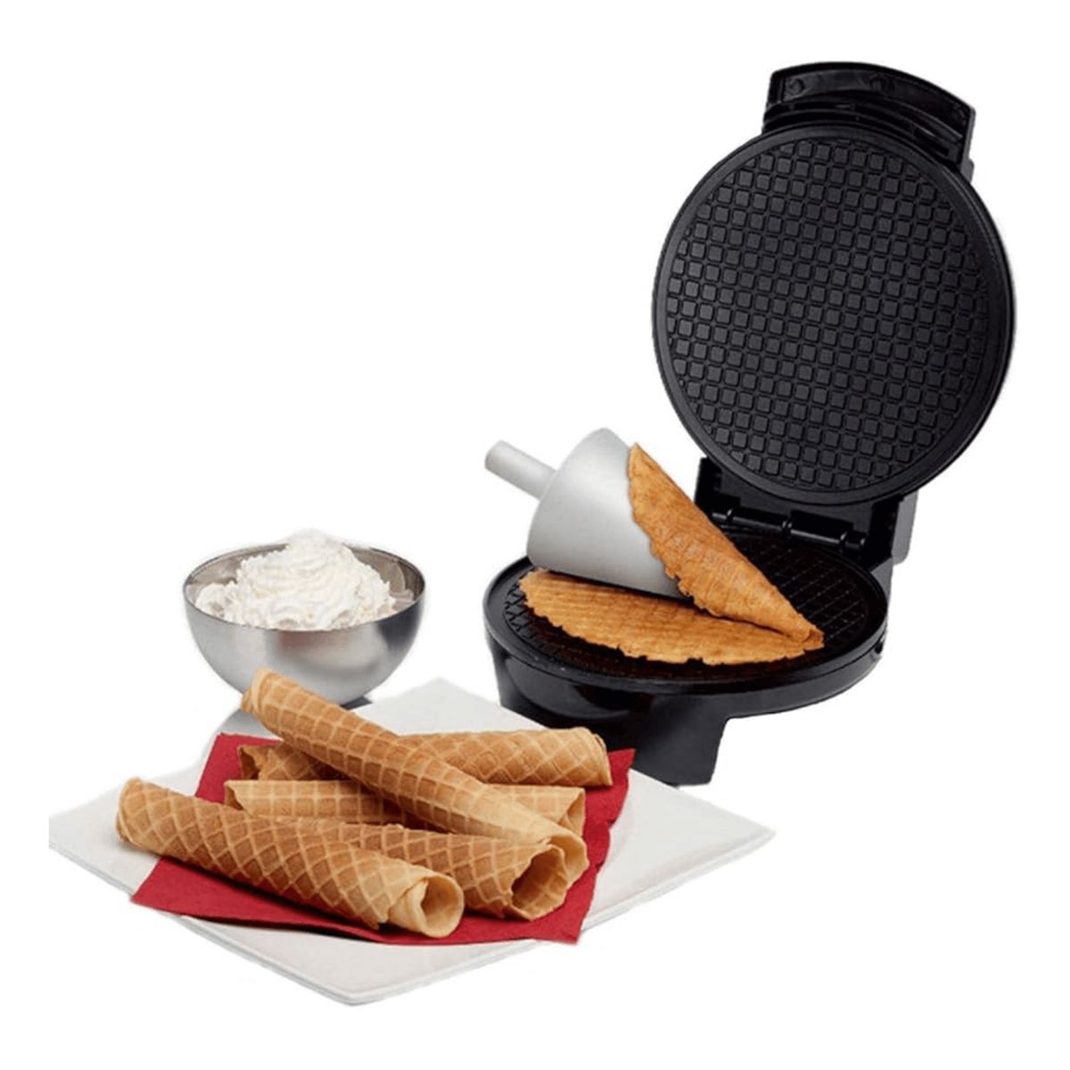 RAFF - Máquina RAFF  Conos Caseros Crujientes y Deliciosos