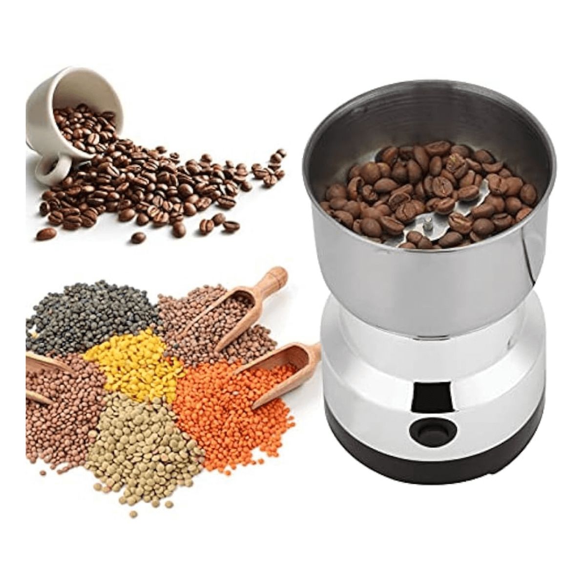 RAFF - RAFF – La Máquina Ideal para Moler Café y Especias en Segundos