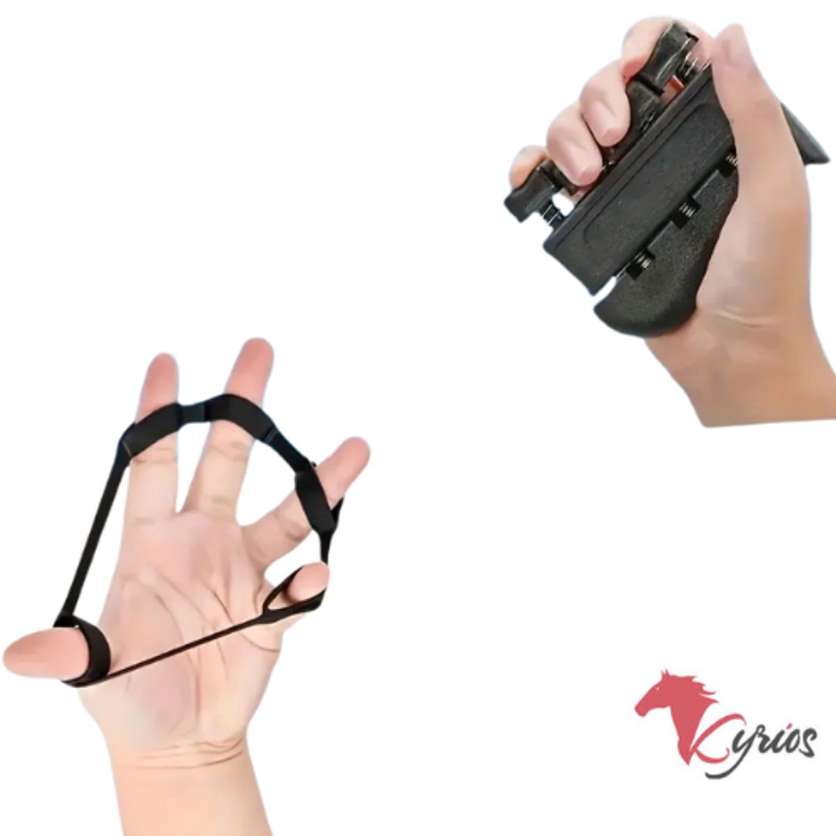 NO LOGO - Kit De Hand Grip De 5 Piezas Negro