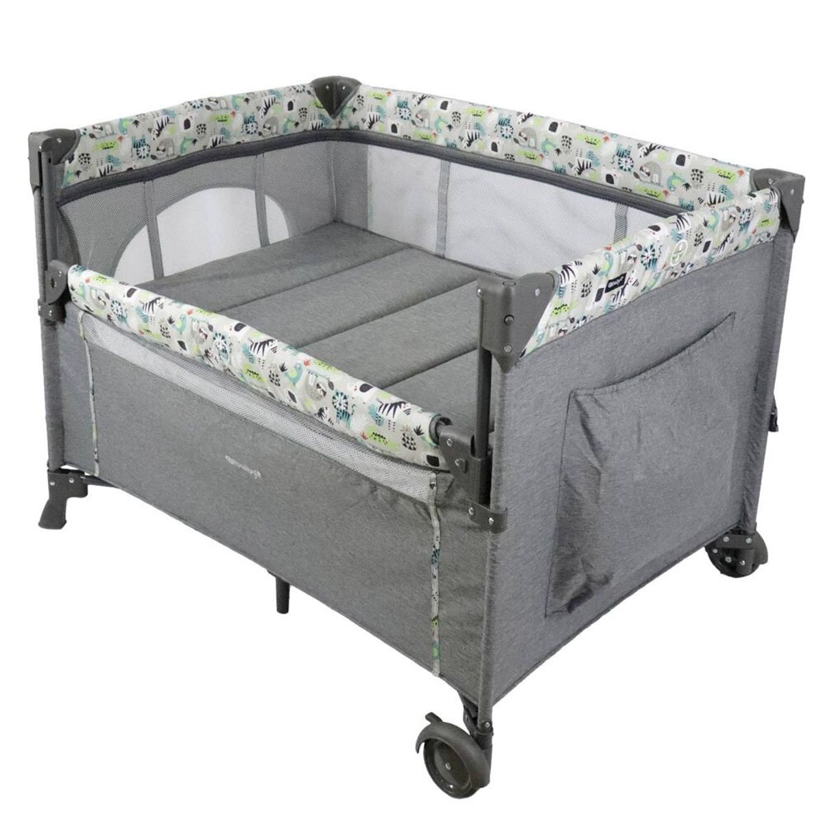 EBABY - Cuna Colecho Nala EB751GB GrisAzul