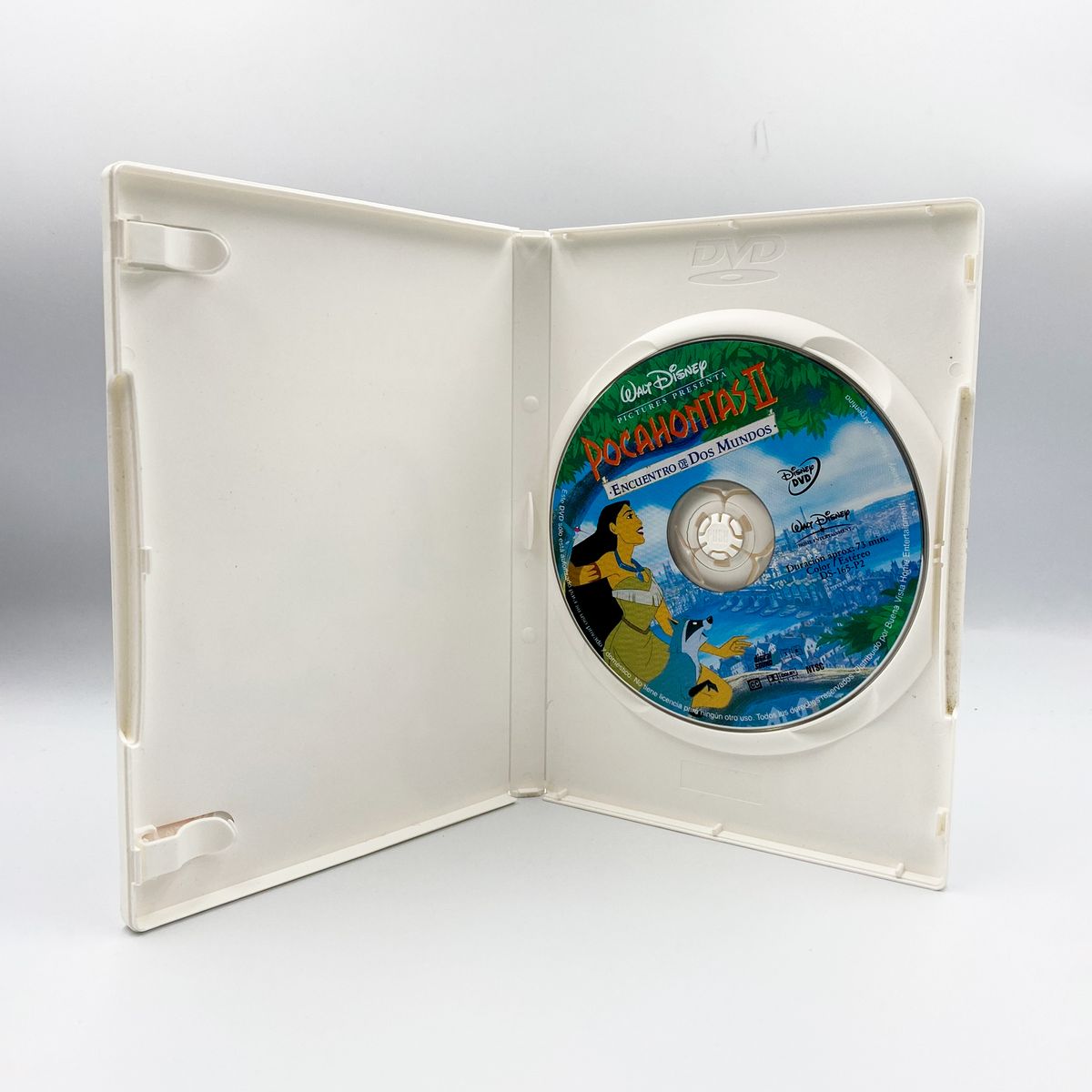 DISNEY - Dvd Original Pocahontas II Un Viaje Al Nuevo Mundo