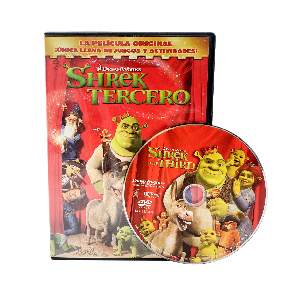 Dreamworks - Dvd Original Shrek Tercero