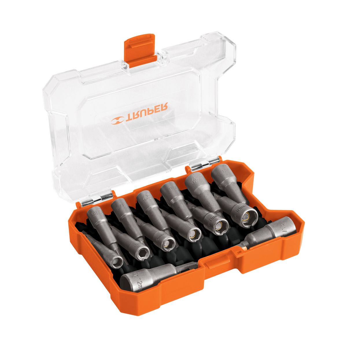 TRUPER - JUEGO DE 14 DADOS MAGNÉTICOS PARA TALADRO,TRUPER 101961